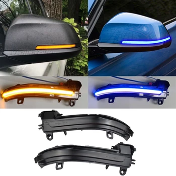 

LED Turn Signal Light Dynamic Blinker Yellow Blue For BMW 1 2 3 4 Series F20 F21 F22 F23 F30 F31 F34 F32 F33 F36 X1 E84 i3