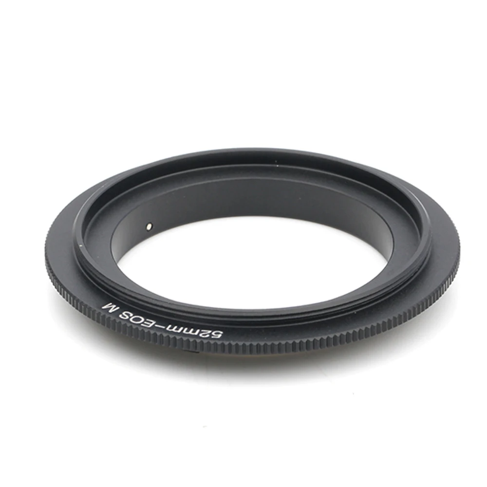 Pixco 52 Millimetri/55 Millimetri/58 Millimetri Lente Macro Reverse Anello Adattatore Per Canon Eos M50 M100 M6 M5 M10 M3 M2 M Della Macchina Fotograf