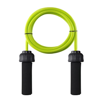

NEW Weighted Jump Rope Heavy Jump Rope with Memory Non-Slip Cushioned Grip Handles