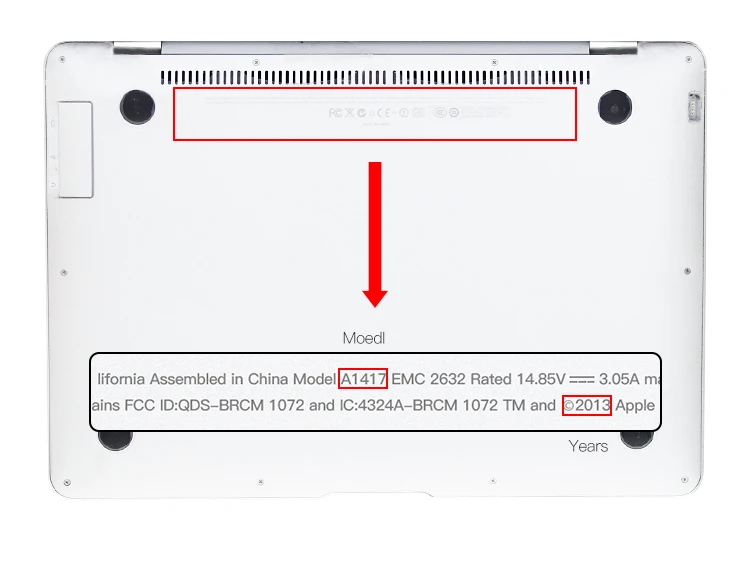 NOHON Аккумулятор для ноутбука A1417 для Apple MacBook Pro retina 1" A1398 Mid 2012 ранний 2013 MD831LL/A MC975LL/A MC976LL/A ME665LL/A