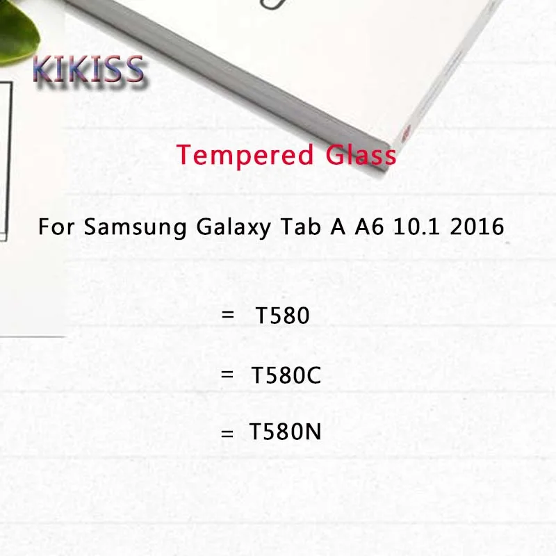 Закаленное Стекло для Samsung Galaxy Tab A 7,0 8,0 9,7 10,1 T280 T285 T350 T355 T550 T555 T580 T585 A6 P580 защита экрана планшета - Цвет: TabA 10.1 T580 T585