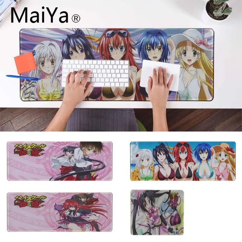 MaiYa, Новое поступление, для средней школы, dxd, натуральный каучук, игровой коврик для мыши, Настольный коврик, Россия, резина, ПК, компьютерный игровой коврик, Настольный коврик