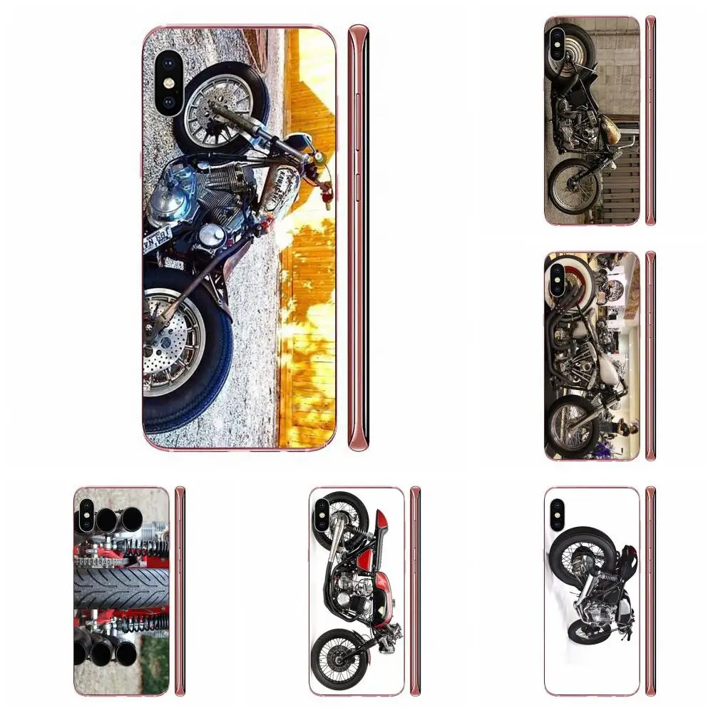 On Sale Motorcycle Vintage Motorbike Rear 78 For Sony Xperia Z Z1 Z2 Z3 Z3+ Z4 Compact Z5 Plus M2 M4 XA XA1 XZ Premium | Мобильные