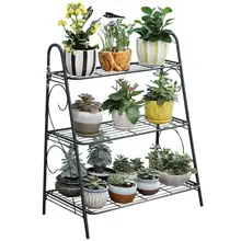 Rack Shelf-Shoes Book-Shelf Flower-Pot Succulent-Shelf Iron-Plant-Stand Balcony Home-Decor