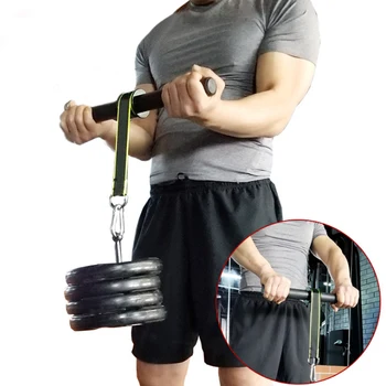 

Home Muscle Trainning Sports Workout Hand Gripper Forearm Trainer Anti Slip Wrist Roller Exerciser Fitness Equipment