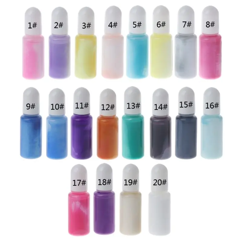 

Macaroon Art Ink Natural Pigment Colorant Dye Ink Diffusion Resin Jewelry Making Tools Accessories
