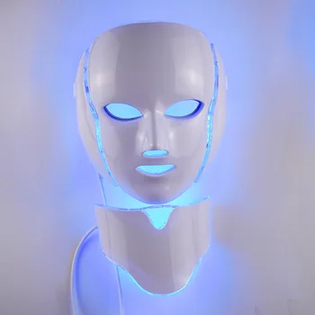 

Neck mask, micro pulling beauty instrument, seven color color light mask, seven color light mask, photon beauty