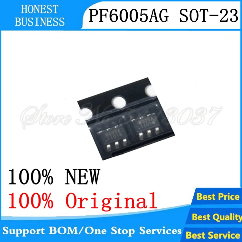 Новые и оригинальные модели PF6005AG SOT 23 PF6005 PF6005A 5 шт. 10 шт.|Голосовые модули
