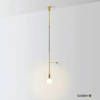 

Nordic Wall Lamps LED wall lights for home Black/Gold Wall Lamps Loft Retro Designer Wall Scone Bathroom Lighting Modern Art