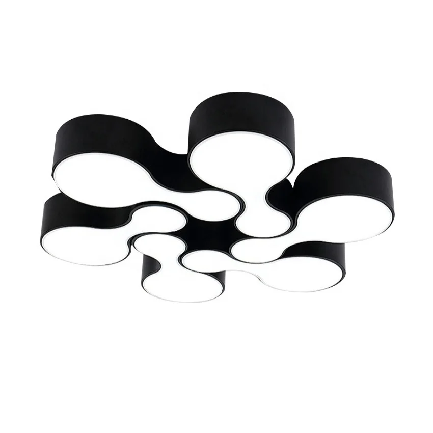 

Diy New Design Modern Led Chandelier Ceiling Surface Mounted Led Ceilling Lamp Home Lighting Dimmable Led With Remote Control