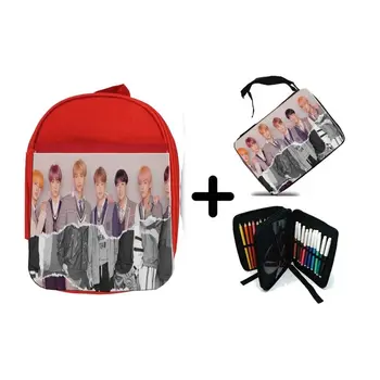 

PACK BACKPACK NETWORK AND CASE BTS KOREA FAKE LOVE MUSIC school