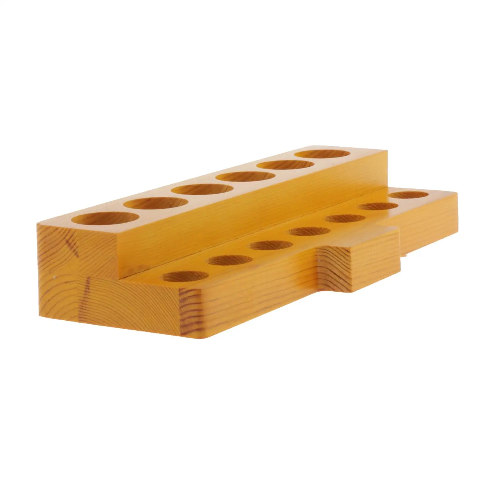 

13 Slots Wood Essential Oils Rack Display Shelf Container Box Organizer