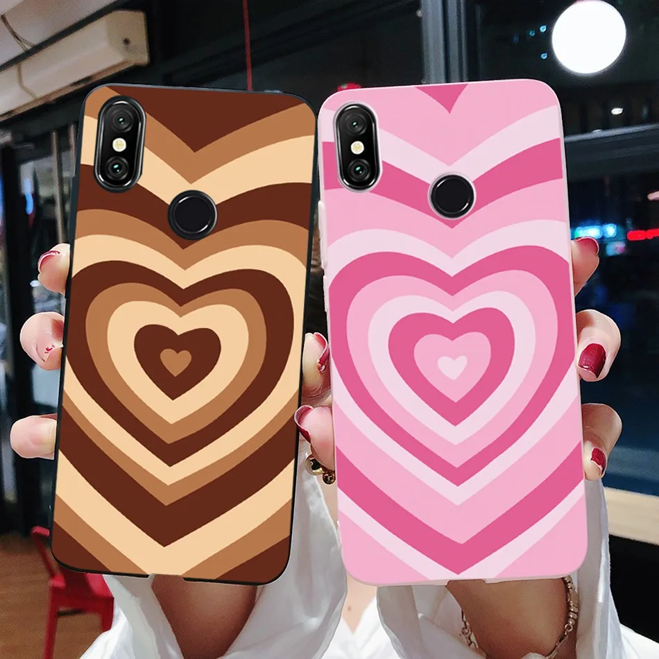 Sunflower Love Heart Silicone Soft Phone Case - 6.26 Protective Cover Bumper