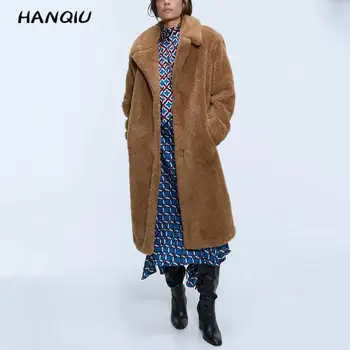 

2019 Kawaii faux fur coat women fur jacket warm teddy coat winter coat women long sleeve furry jacket lady outerwear streetwear