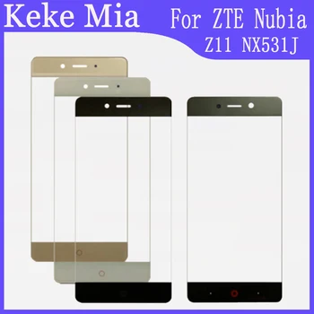 

5.5 inch Mobile Phone Touch Screen Front Panel Glass For ZTE Nubia Z11 NX531J Front Outer Glass Cover Panel Replacement