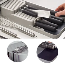 Многофункциональный кухонный нож вешалка для хранения ящик Органайзер блок держатель подставка для ножей настенный ящик для хранения кухонная посуда