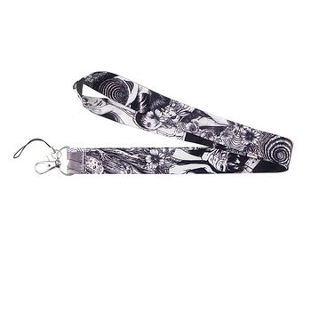 

SP683 Wholesale 20pcs/lot Horror Anime Neck Strap Lanyard Keychain phone Strap ID Badge Holder Rope Key Chain Accessory