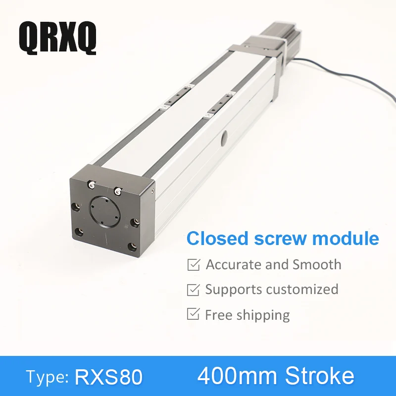 Closed type dust-proof ball screw linear module with effective stroke of 400mm