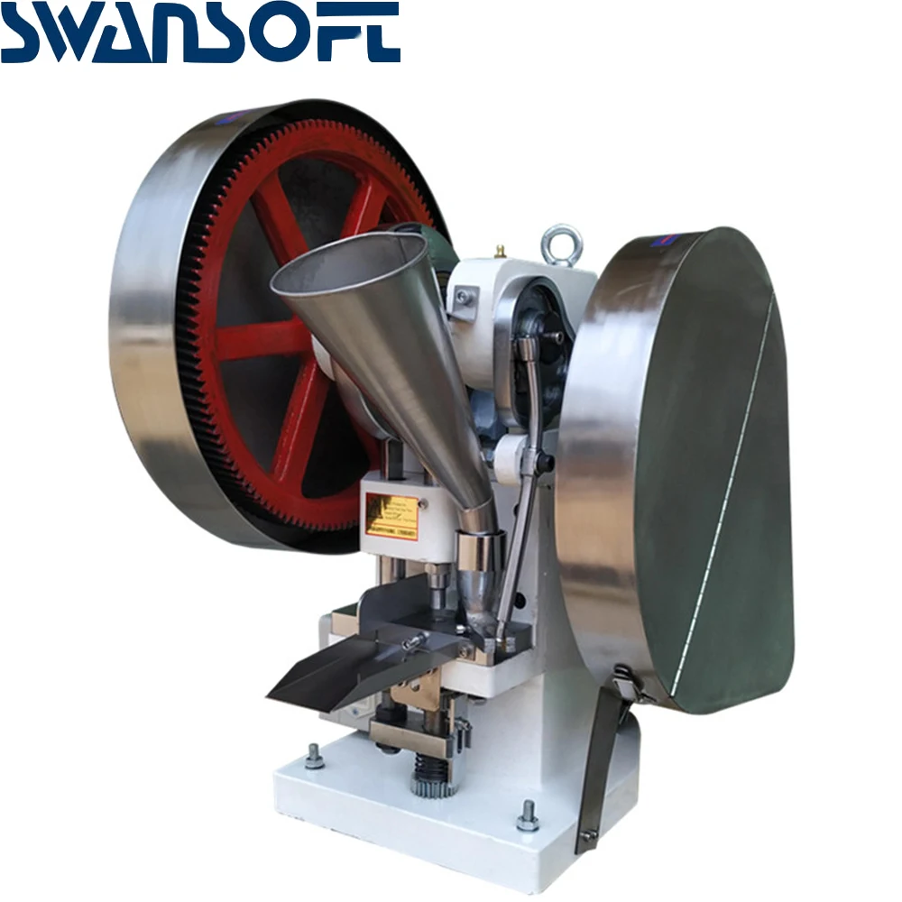 Best Offers TDP-6T Desiccant Tablet Press Special Shaped Open Tablet Press Laboratory Electric Single Punching Tablet Machine Manufacturer