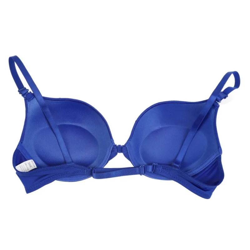 Fashion Bra Spring and Summer Seamless Sexy Front Button Closure Bra Push Up Underwear Buckle Female Small Chest Underwire Bra