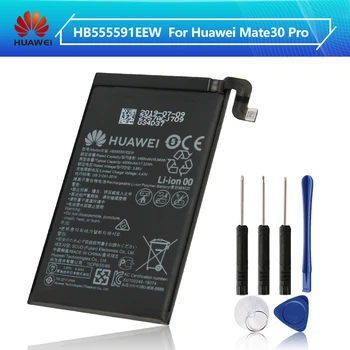 

Huawei HB555591EEW Phone Battery For Huawei Mate30 Pro Mate30Pro 4500mAh Original Replacement Battery + Tool