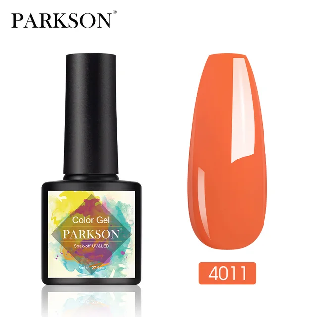 Parkson No Wipe Top Coat Base Coat Nail Gel polish Design Enhancer Varnish Semi Permanent Soak Off UV LED Nail Art Tool 4011