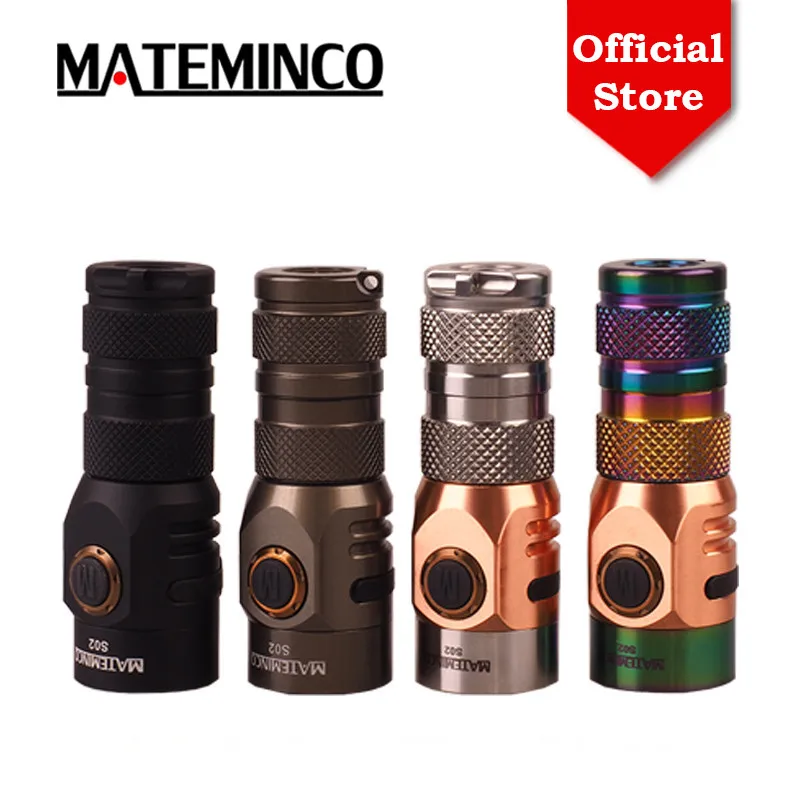 Светодиодный фонарь Mateminco S02 4 * Cree XPG3/Nichia 219C 2030 люмен перезаряжаемый мини фонарик с