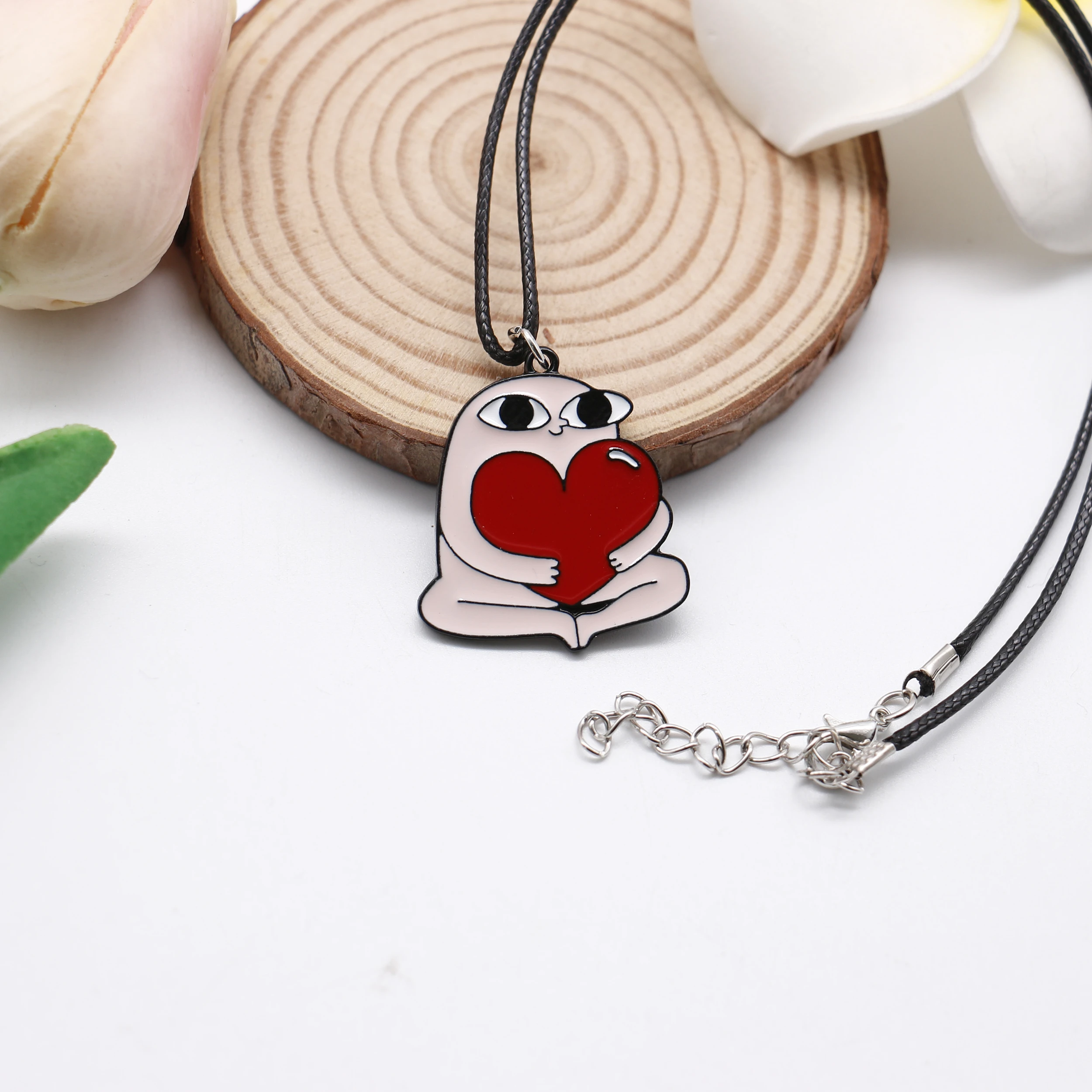 Funny Black People Naked - Cute funny evil fun nude people i'm litteral trash loving earth black rope  Halloween necklace|Pendants| - AliExpress