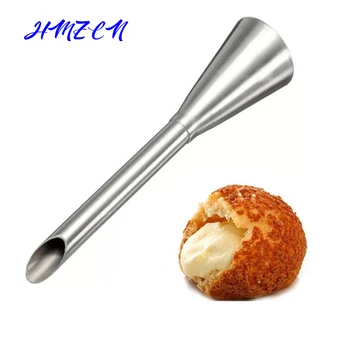 

1PCS Stainless Steel Icing Piping Nozzle Cream Beak Pastry Puff Cream Injector Cake Nozzle Baking Tool Cake Decorating Tools