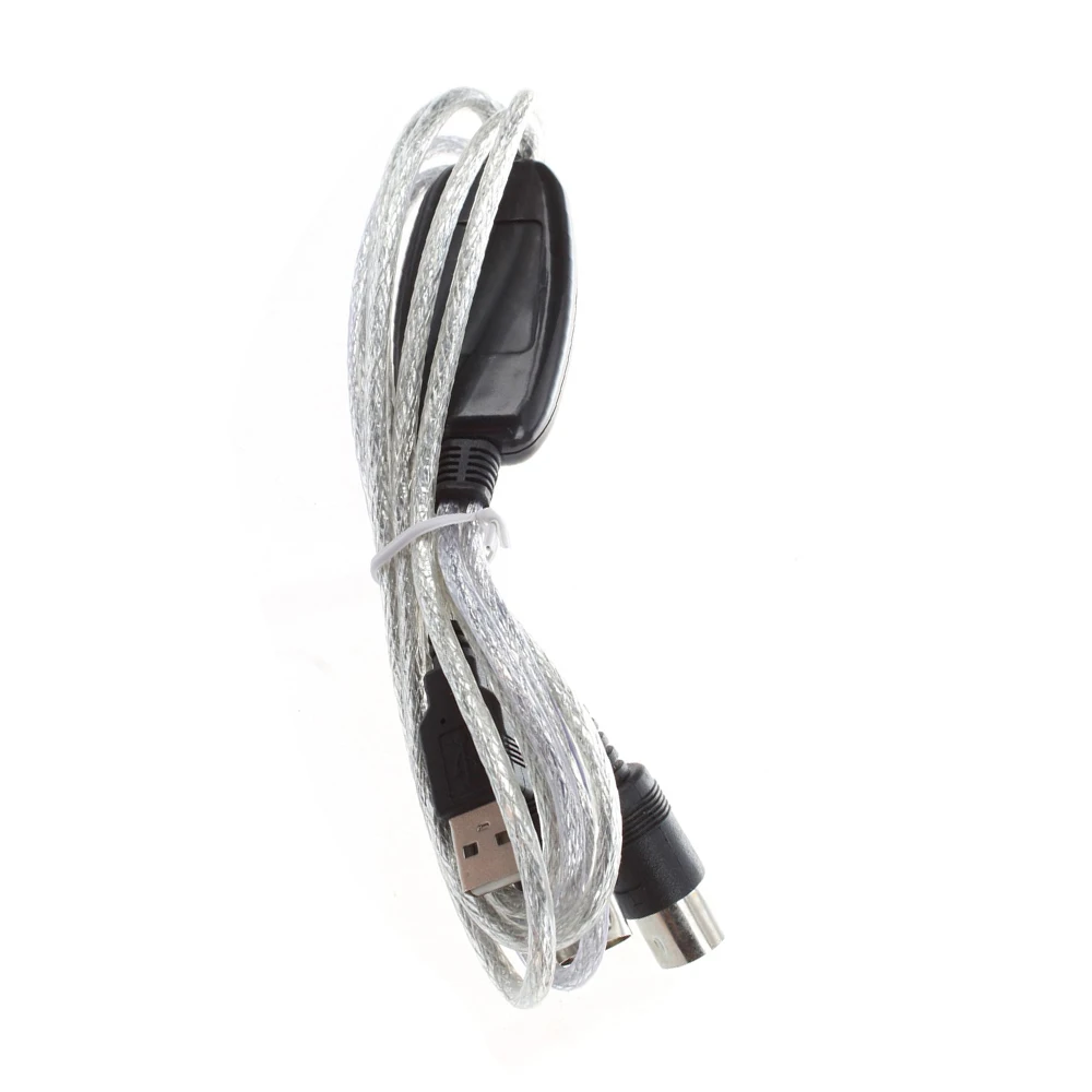 Высокое качество MIDI кабель музыкальный MIDI USB линия для монтажа клавиатуры музыкальный кабель аксессуары для музыкальных инструментов кабель MIDI USB разъем