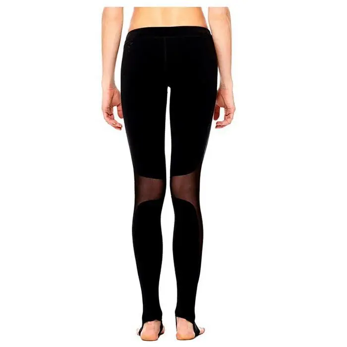 Women Mesh Patchwork Sport Leggings High Waist Tights Pants Solid Sports Wear for Women Gym Push Up Yoga Pants S-XL