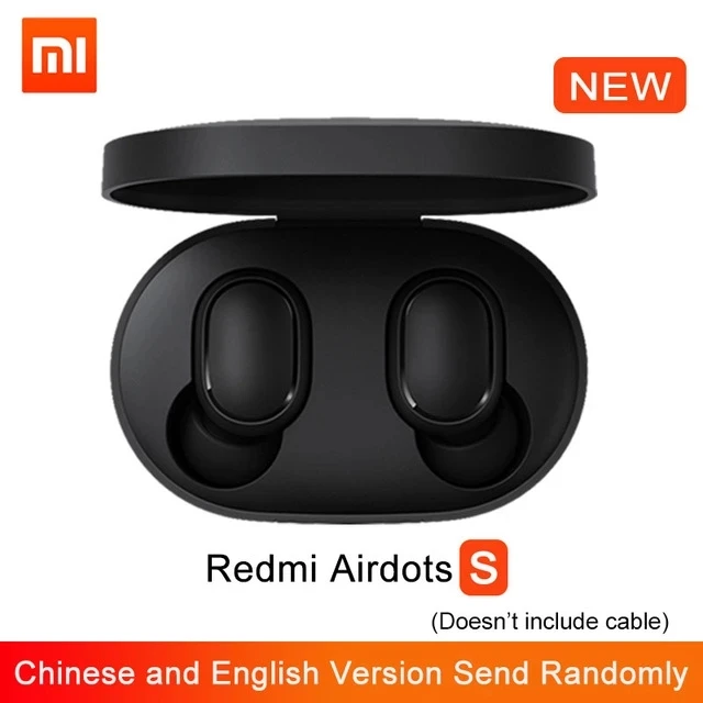 Xiaomi-Auriculares inalámbricos Redmi Airdots S TWS, cascos con Bluetooth 5.0 con reducción de ruido, micrófono y control por inteligencia artificial, nuevos, 2020, en stock