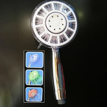 

Sensor Shower Head Circular Round Handheld Replacement Bathroom Accessory