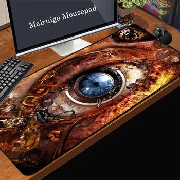 

Mairuige Low Price Promotional Anime Mouse Pad Black Lock Edge Large Size Home Rubber Stripe Non-slip Computer Game Keyboard Mat