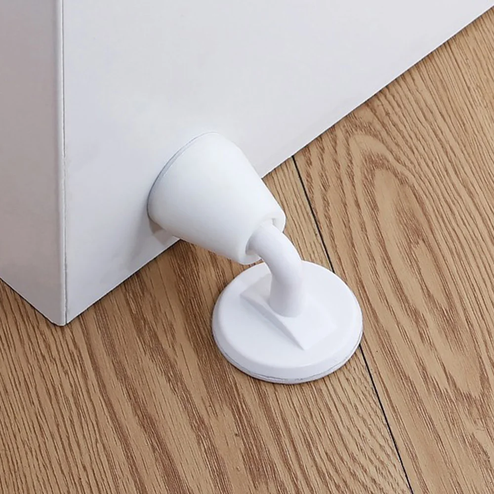 2pcs/set Silicone Door Stops Anti-Collision Wall Protectors Stopper Bathroom Touch Handle Knob Holder Hardware | Обустройство дома