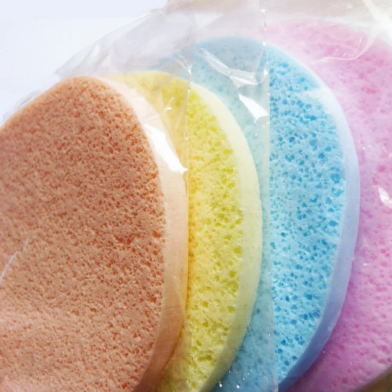 Флаттер для мытья натуральных активных растений konjac очищающий хлопок бамбук древесный уголь очищающий хлопающий Amorphophallus konjac влажная губка