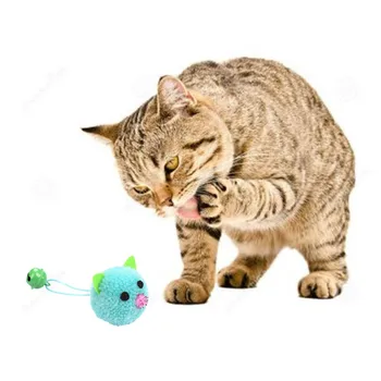 

Cat Toys Play Chewing Rattle Scratch Gifts Chew Balls Pet cute mouse shape with bell interactive play cat toy