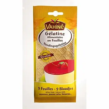 

Vahiné - Blätter Gelatine 17G - Lot De 4 - Preis pro Los - Schnelle Lieferung