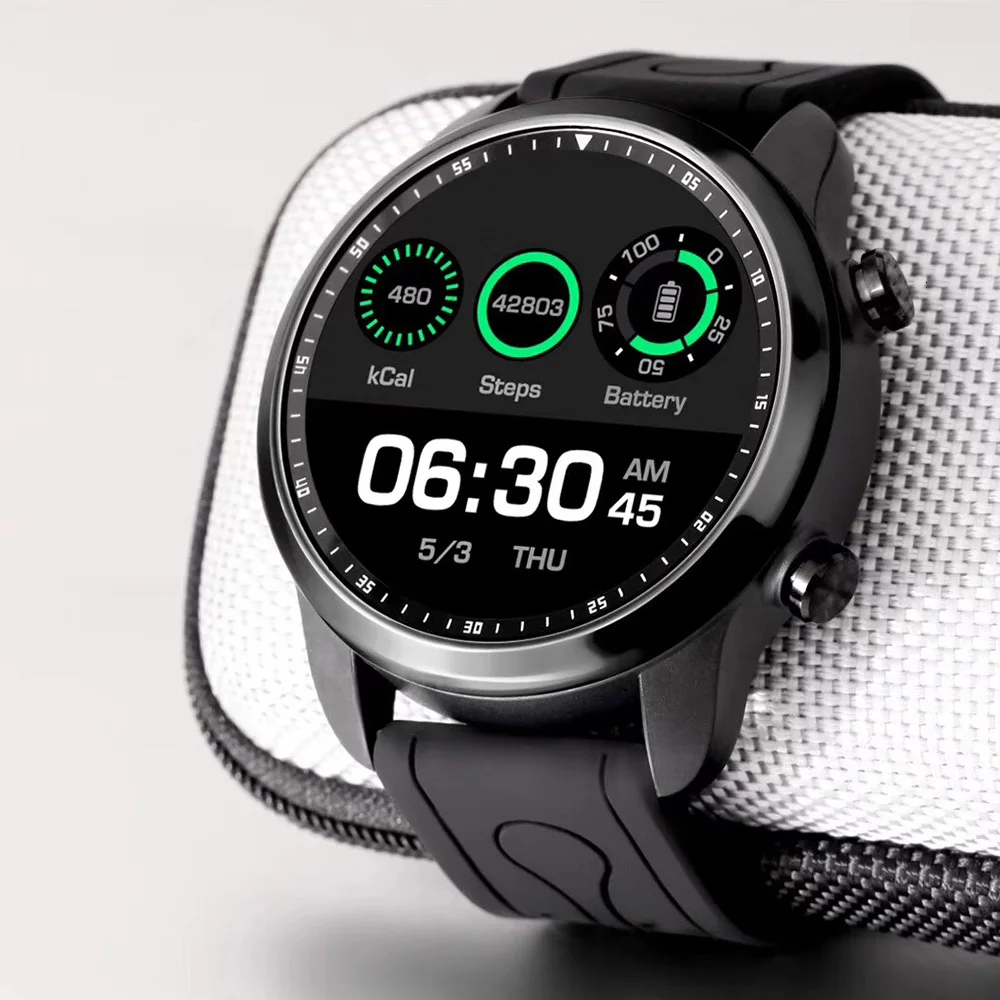 KingWear KC06, Bluetooth 4,0, умные часы, 4G, с функцией телефонных звонков, для мужчин, монитор сердечного ритма, Android 6,0, 1,3 дюймов, сенсорный экран, поддержка sim-карты