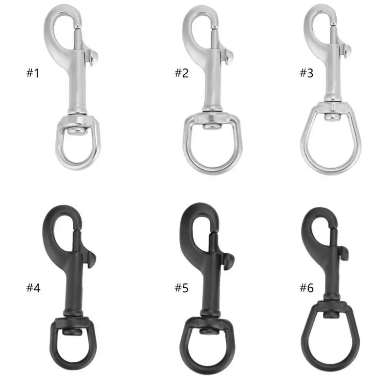 75/90/100MM 316 Stainless Steel Diving Hook Bolt Snap Clip Quick Draw Belt BCD Accessories Swimming Snorkelling | Спорт и