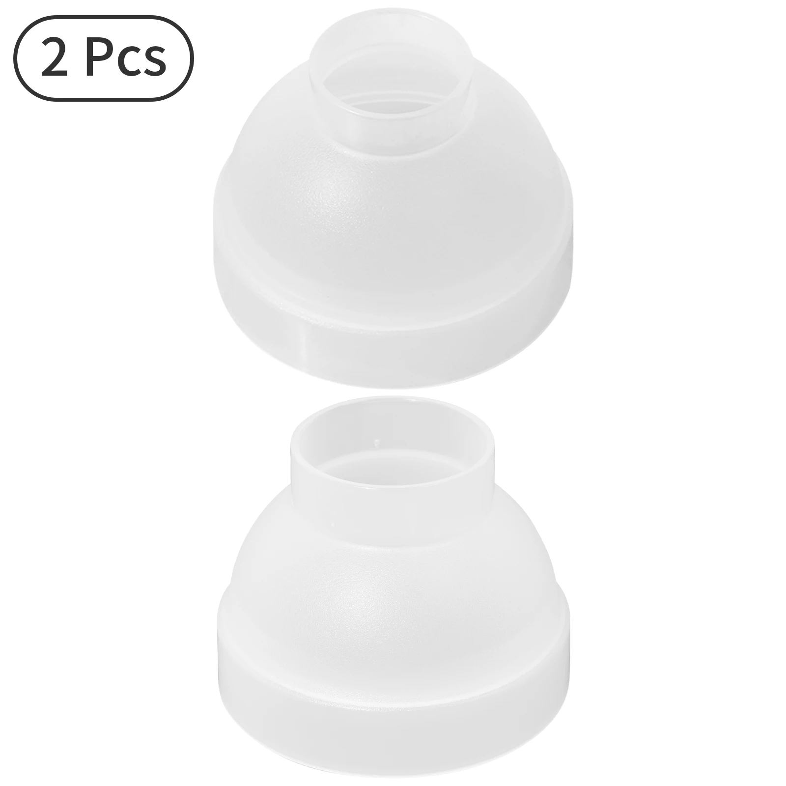 

2Pcs PP Lids for Shaker Bottles Leakproof Translucent Lid Hand Beaten Lemon Splashproof Covers Drinkware Accessories