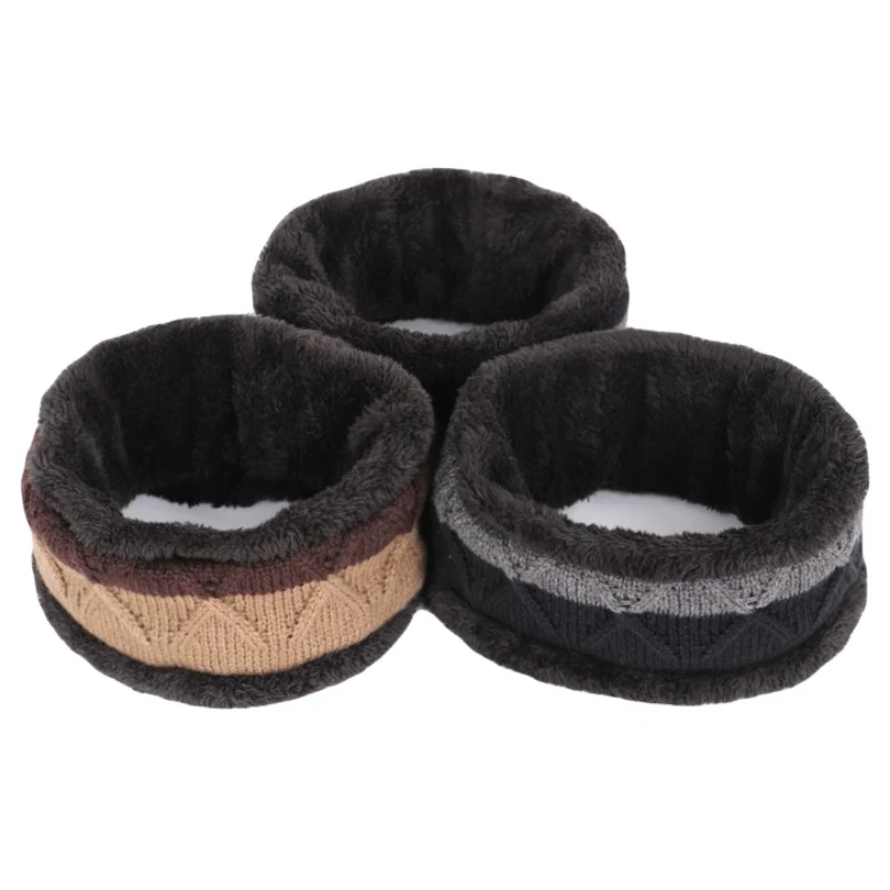 Winter Outdoor Accessories For Unisex Beanie Winter Hat Scarf Set Snow Skiing Skull Cap Neck Warmer Plush Hat& Scarf Set ZW