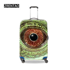 Модные животные ящерица принт S/M/L/XL Размер багажные комплекты защитные чехлы подходит для 18-32 дюймов Путешествия Праздник Аксессуары Чемодан