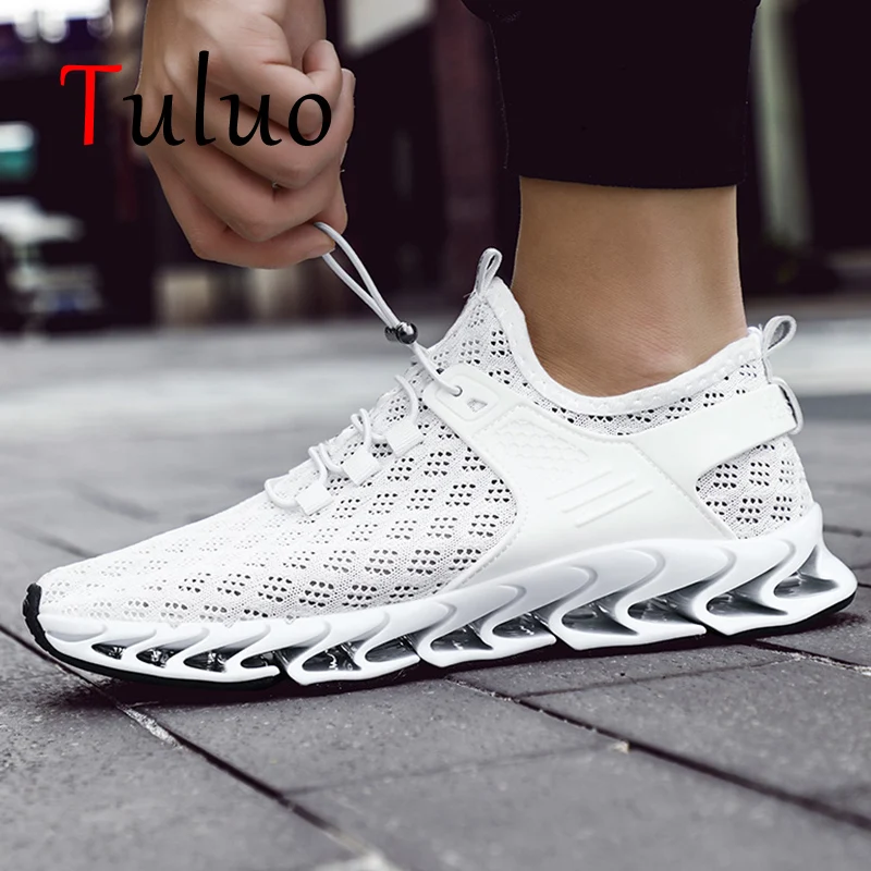 Новое лезвие спортивная обувь для мужчин противоскользящая амортизирующая