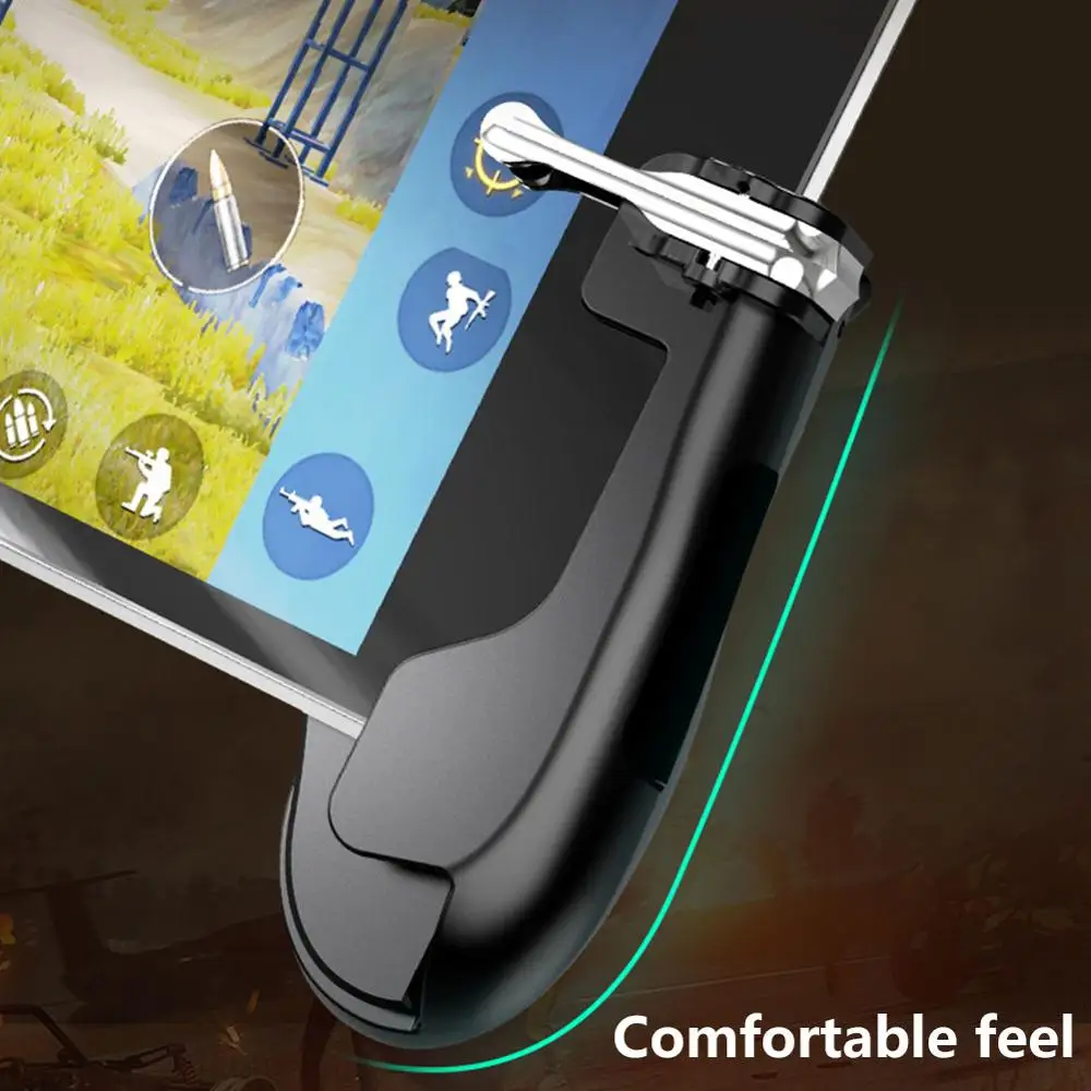  1 pair H2 Gamepad for PUBG Mobile Trigger Shooter Controller Joystick For iPad Android IOS Game Pad