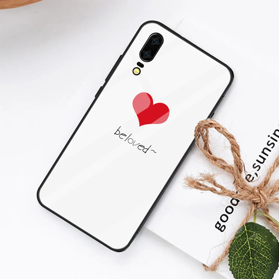 Роскошный чехол из закаленного стекла с рисунком для huawei P30 P20 pro lite mate 20 10 pro lite nova 3 3i p smart plus, чехол с цветочным узором - Цвет: A2