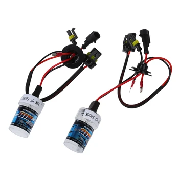 

Promotion! 2x xenon HID Kit Auto Headlight Light Lamp Bulb For H7 35W DC 12V H7-5000K