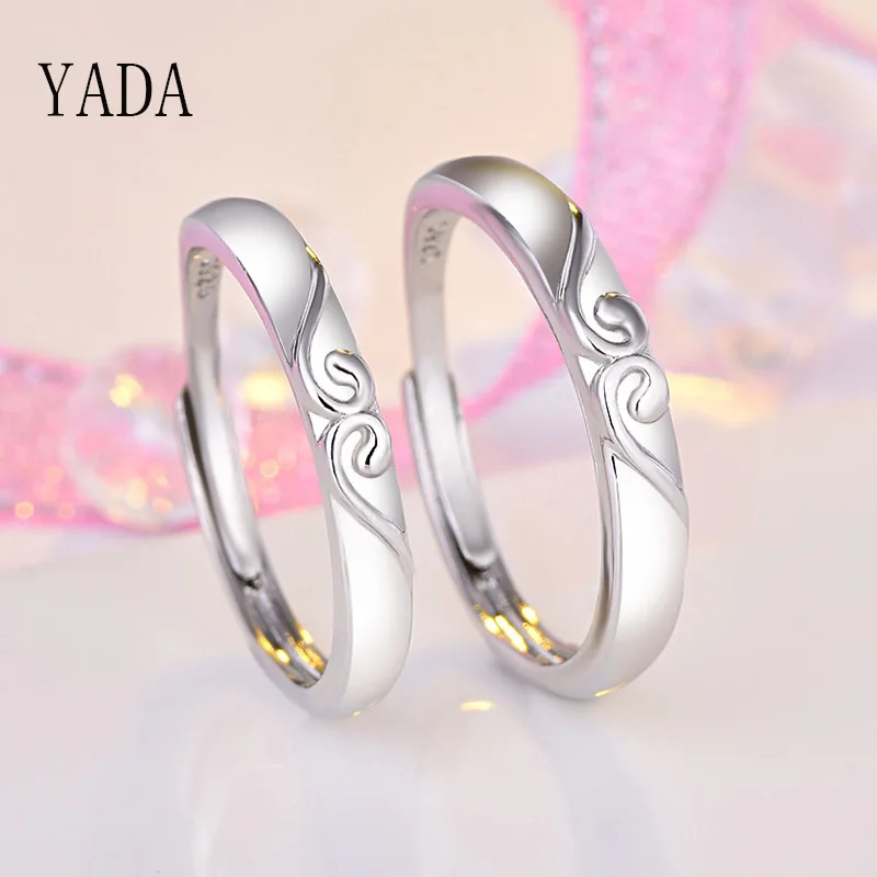 Мужское и женское кольцо YADA открытое волшебное с обезьяной король серебряное