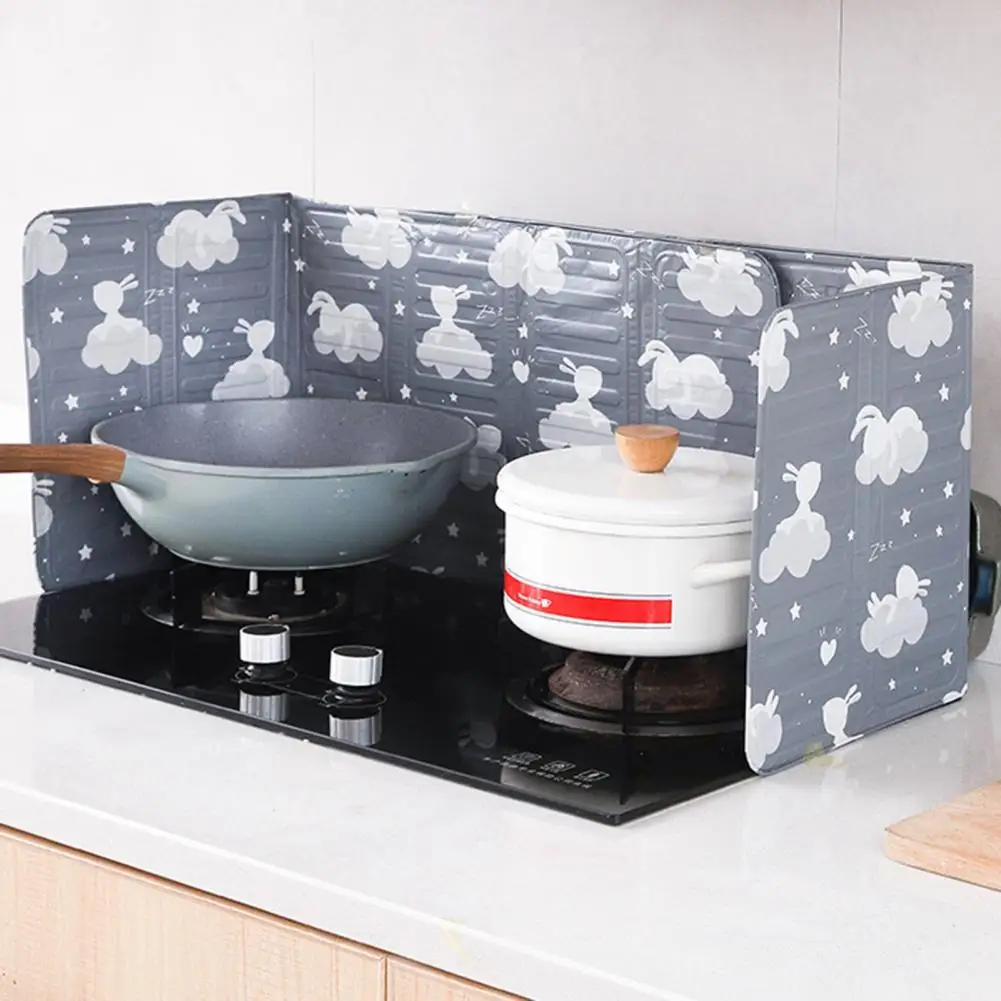 Kitchen Cooking Frying Oil Splashing Protection Splatter Screen Foldable Heat-Resistant Grease Splatter Guard kitchen splatter screen kitchen splash guard Kitchenwares Tool