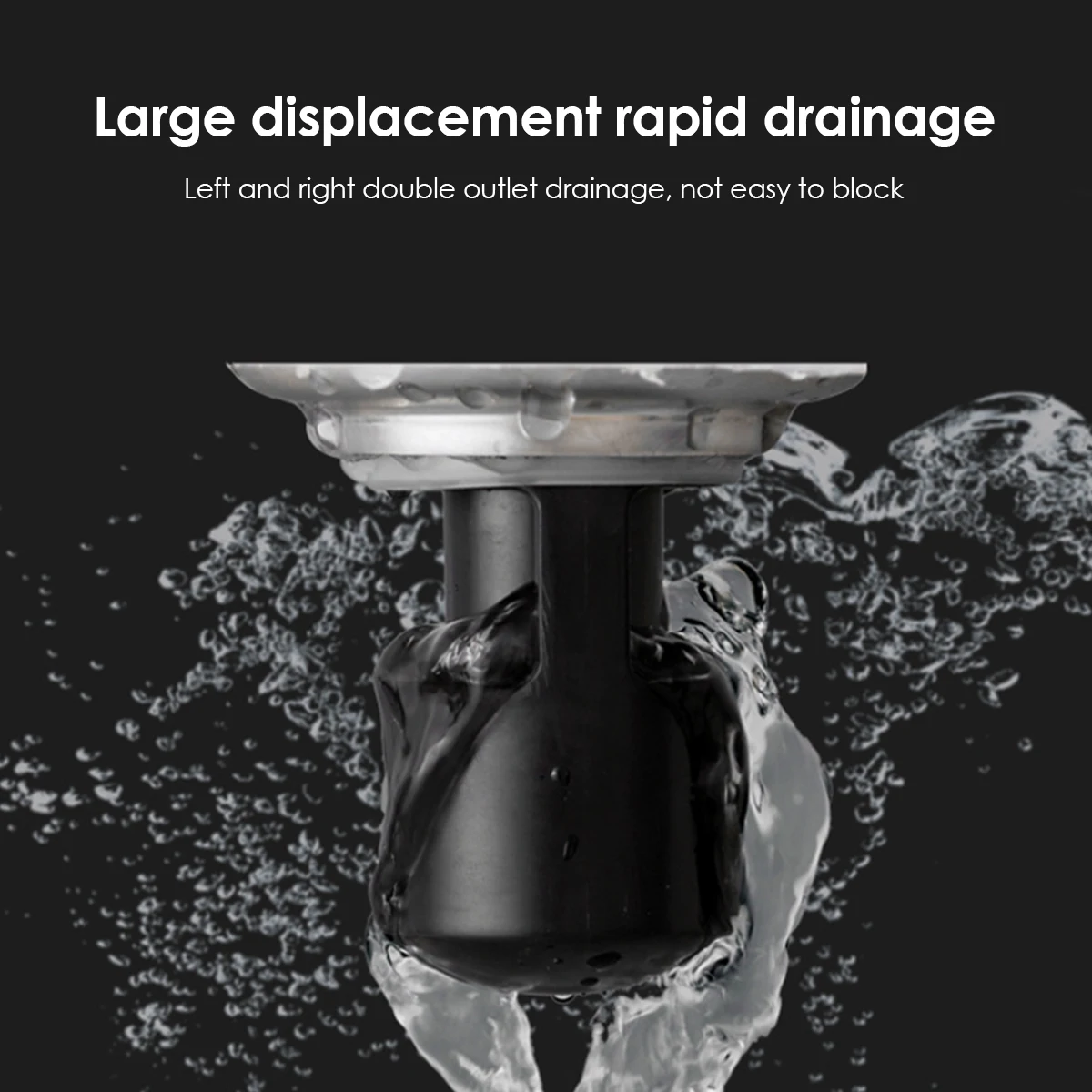 Kitchen Bathroom Toilet Floor Drains Silicone Sewer Deodorant& Bug Proof Drain Core Home Toilet Plug& Play Floor Drain